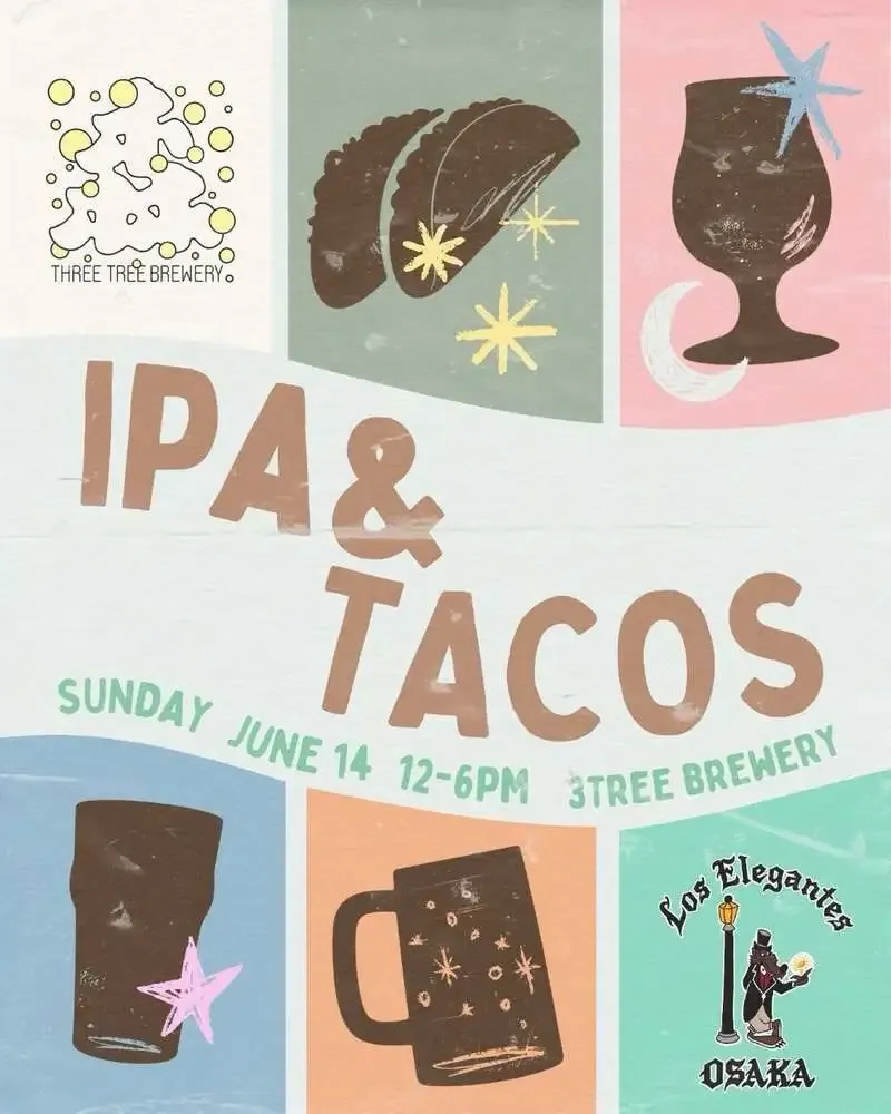 3TREE BREWERY in Osaka’s Ibaraki announces IPA-and-taco event
