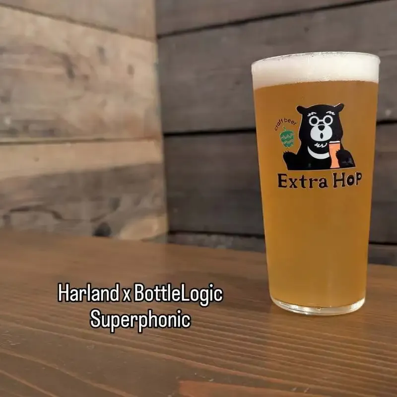 大分・craft beer "Extra Hop"で箕面ビールのピルスナーと限定IPAを開栓