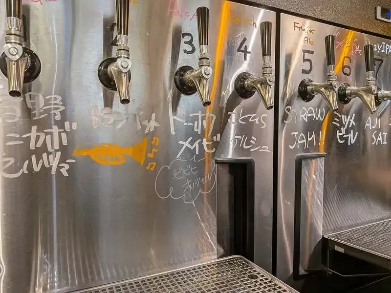 代官山「ビビビ。」が15時オープン　国産9ブルワリーのタップを案内