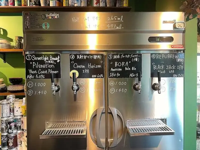 瑞江の444 BEYONDで4種のクラフトビールが登場