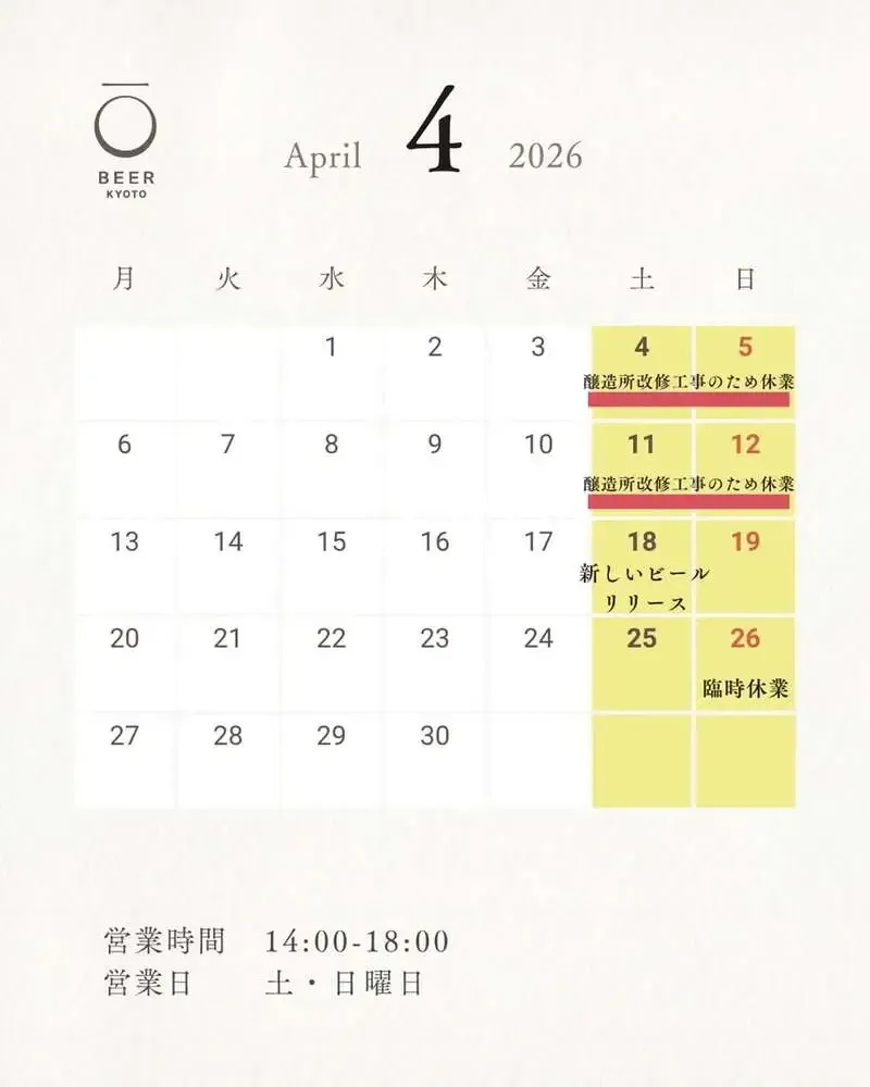 オービア、4月18日に営業再開と新キャッサバビールを発売