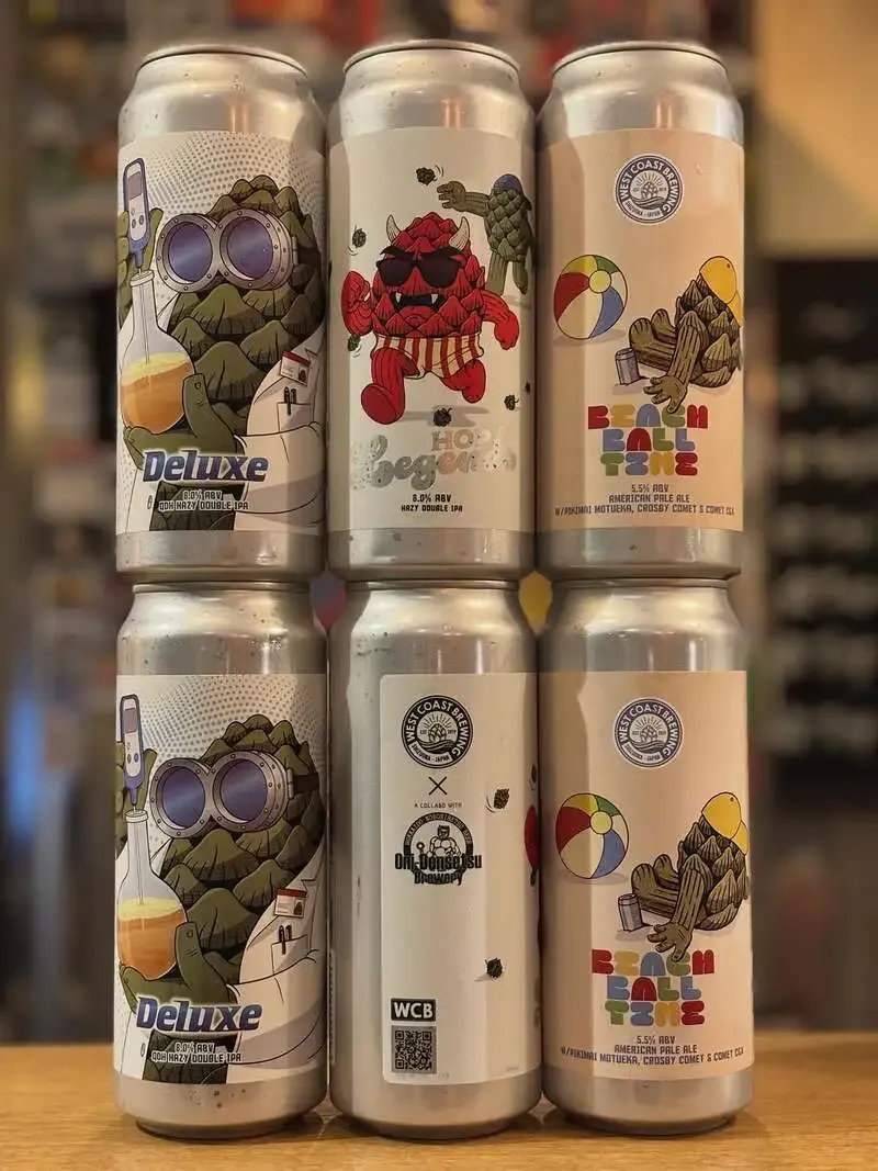 マジックアワー経堂店にWCB×鬼伝説「Hop Legends」缶が入荷