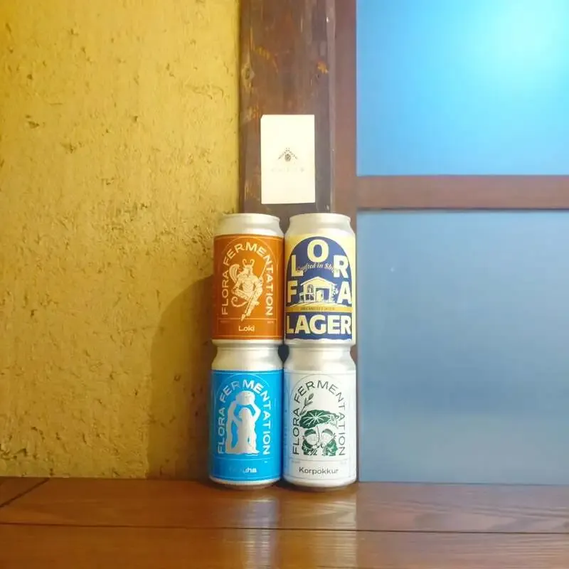 Nomimonoya in Takamatsu Adds Four FLORA FERMENTATION Beers