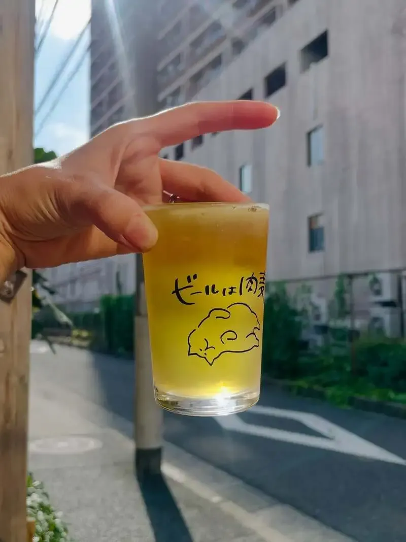 幡ヶ谷の焼肉スタンド肉と麦でFLORA FERMENTATION「Ogopogo」を提供