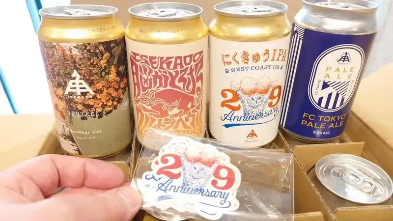 梅ヶ丘「ねこの集会所」に伊勢角屋麦酒の缶4種入荷　猫モチーフ缶も
