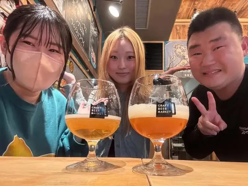 クラフト ビア マーケット 大手町店でOKEI Brewery「辛酸甘苦」など2種開栓
