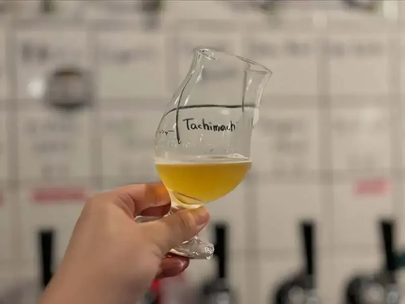 クラフト麦酒酒場シトラバ中野店でSession's Brewery「Tachimachi」開栓