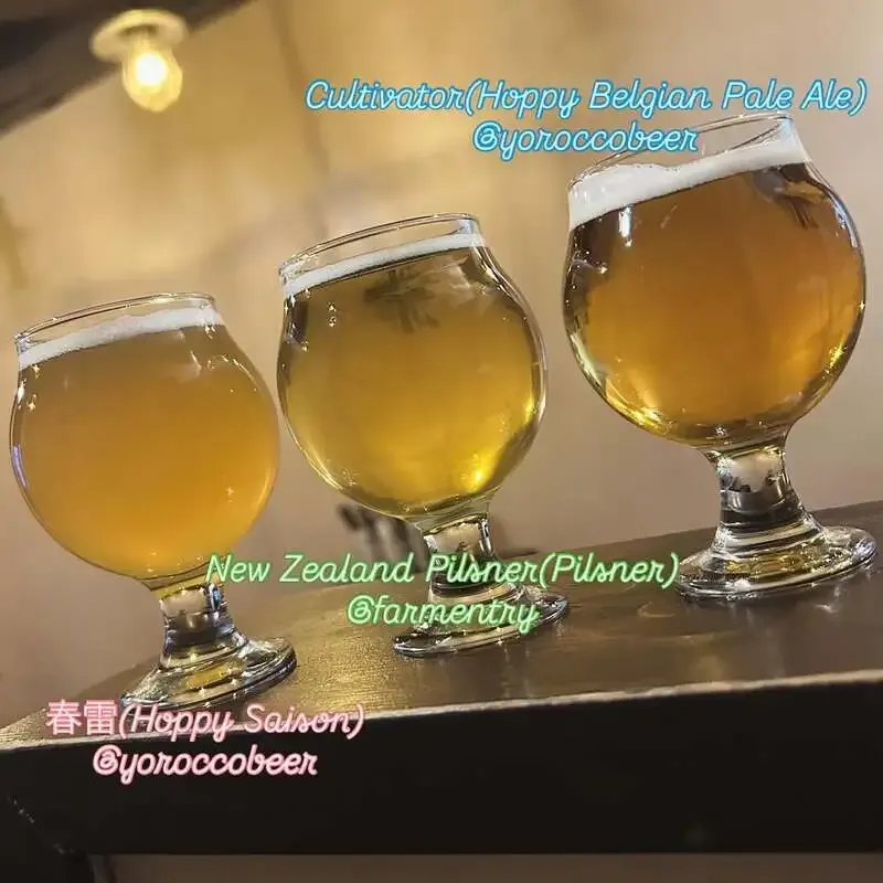 淡島倉庫、4月9日タップリストでYOROCCOとkaruizawaQが並ぶ