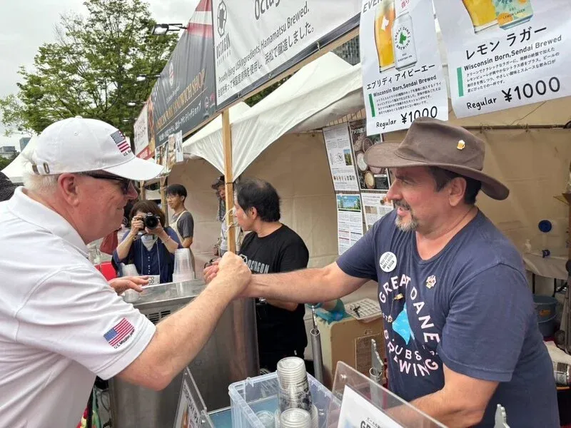 Great Dane Brewing Reports Visit by U.S. Ambassador at American Festival 2026