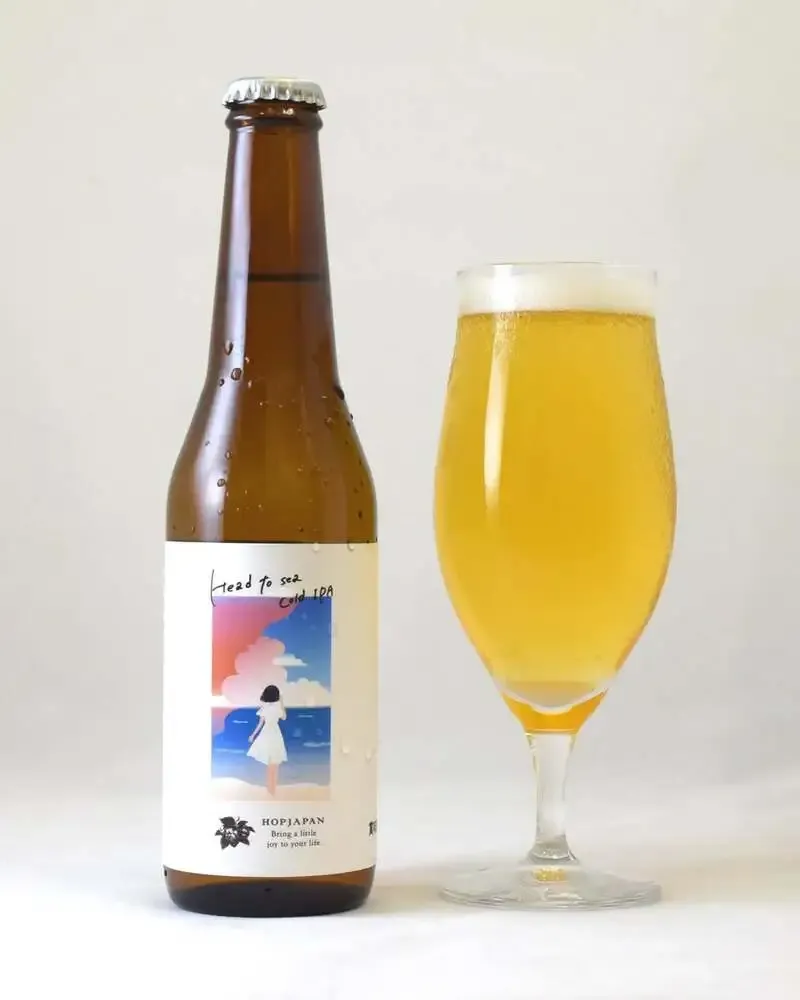 都路ホップガーデンブルワリー、限定Cold IPA「Head to sea」を5月22日発売
