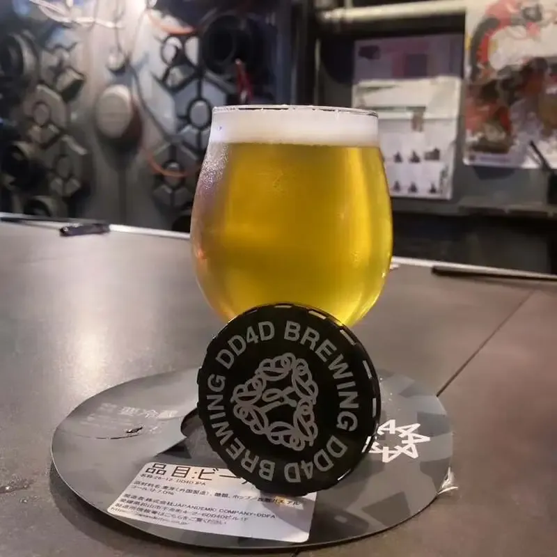 DD4D BREWING's "DD4D IPA" Tapped at Dining Bar Eflash in Matsue