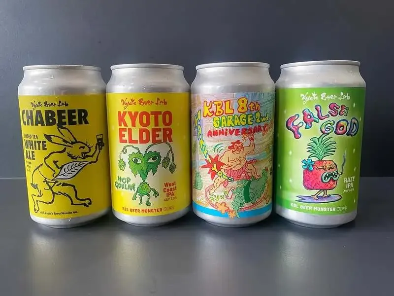 Craft Beer Shop Triangle in Kobe Highlights Four Kyoto Beer Lab Beers