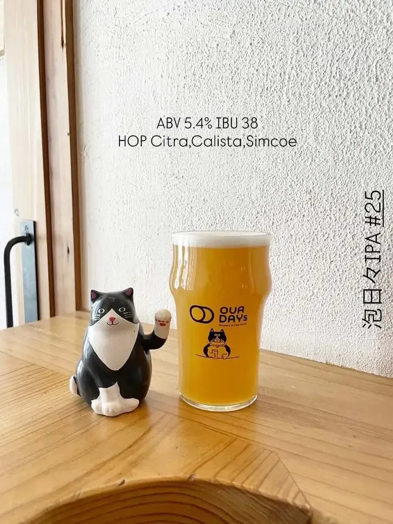 OUR DAYs Brewery & Club houseで「泡日々IPA #26 ヘイジーターミネーター2」を紹介