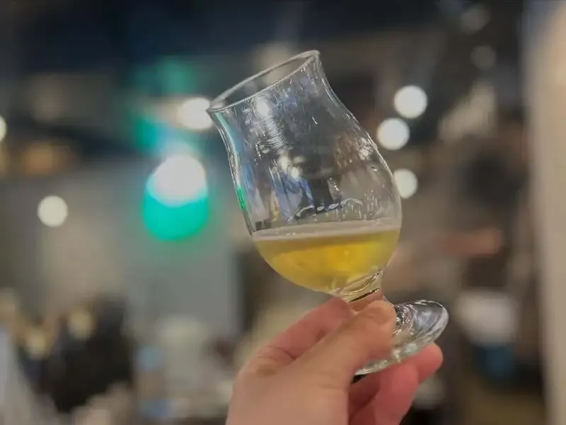 クラフト麦酒酒場シトラバ中野店でkaruizawa Q『風通し』を開栓