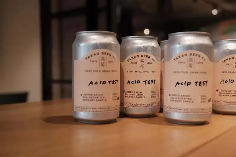 高尾ビール、サワーIPA「ACID TEST #001」の缶商品を順次展開