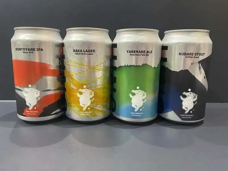 クラフトビールショップ トライアングルにHINO BREWING定番缶4種が入荷