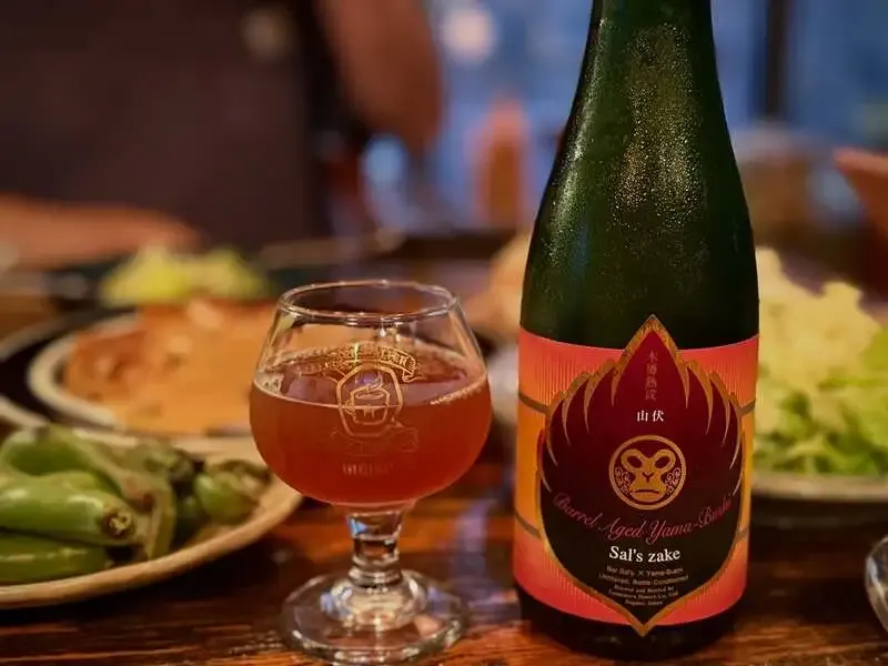 Sarunokoshikake Introduces 'Sal's Zake' Brewed by Shiga Kogen Beer, Still Available
