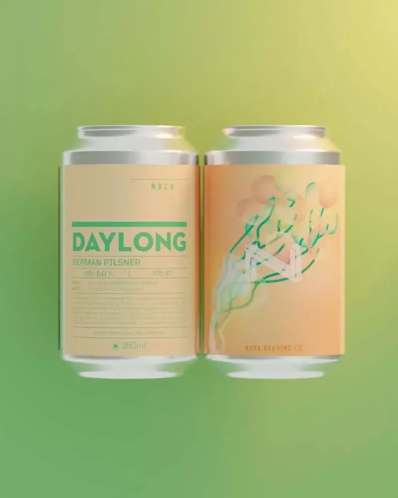 奈良醸造のジャーマンピルスナー「DAYLONG」初回出荷店を発表、3月27日にオンライン販売開始