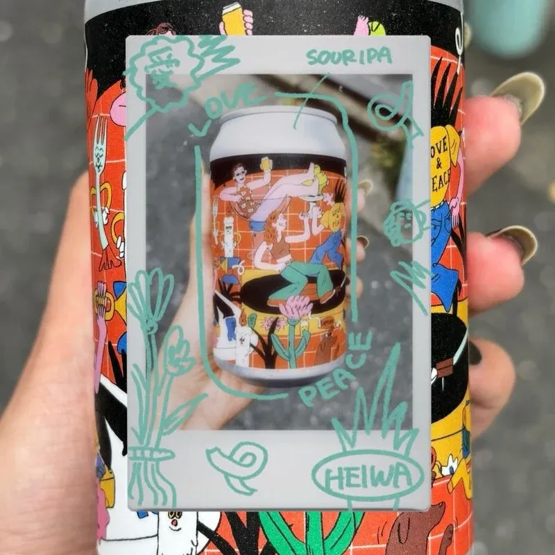Mikkeller Kiosk/Bar in Shibuya Adds Hobo Brewing’s 'Ai to Heiwa' Sour IPA