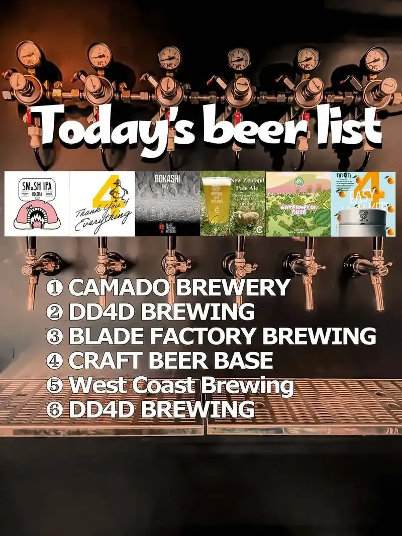 岐阜・BEER&CRAFTで新規3種を含む6種類が開栓
