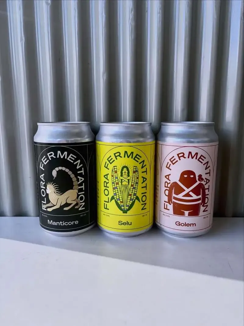 Night KIOSKでFLORA FERMENTAIONの3種ゲストビール開栓