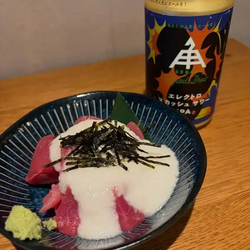 Mugibaru updates its wild bluefin tuna menu and pours Ise Kadoya Beer’s sour IPA