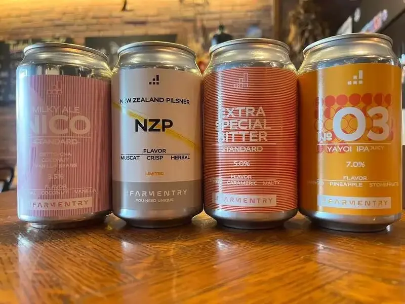 BeerO'clock Bottle ShopにFARMENTRYの4缶が登場