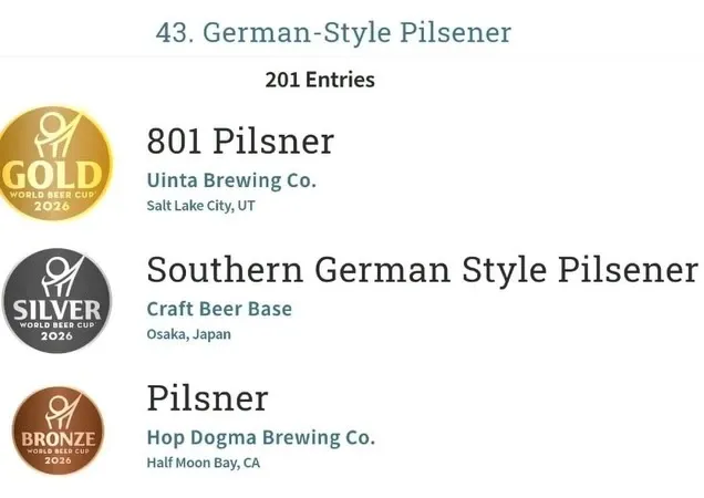 CRAFT BEER BASE BUD、4/23のタップリスト公開　Gentle Lionほか10種