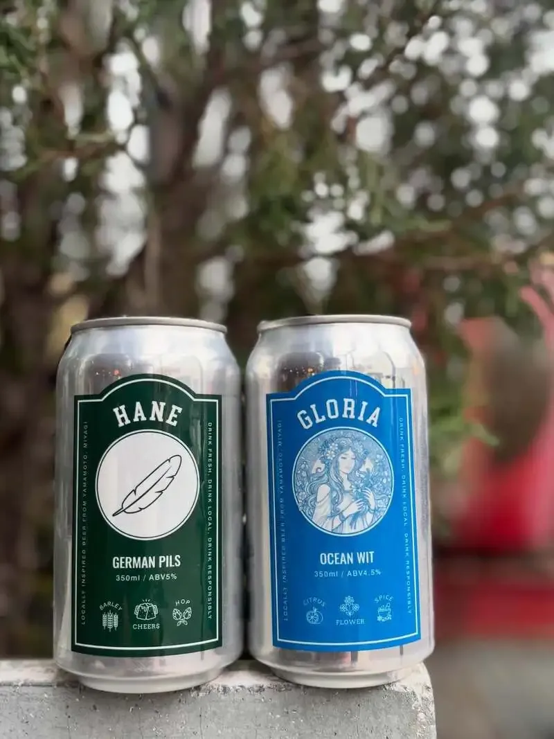 AMEKAZE TACHIKAWA WEST店にFalo Brewing初入荷、HANEとGLORIAを開栓