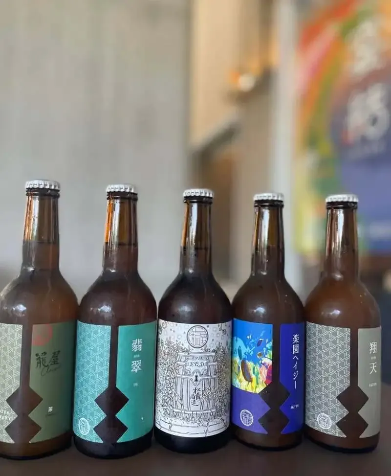 Kagoya Marche Komae Store Introduces Eight Kagoya Brewery Beers, Including Cha and Hisui