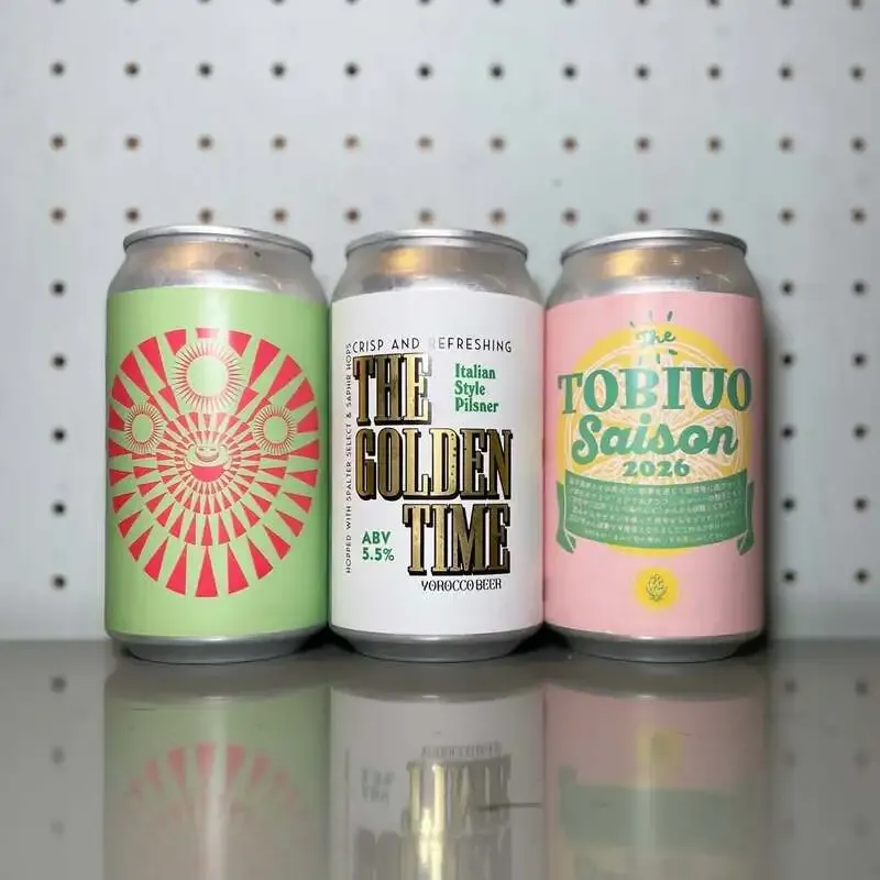 戸越銀座のdrifter’s standでヨロッコビール春の新バッチ3種が開栓