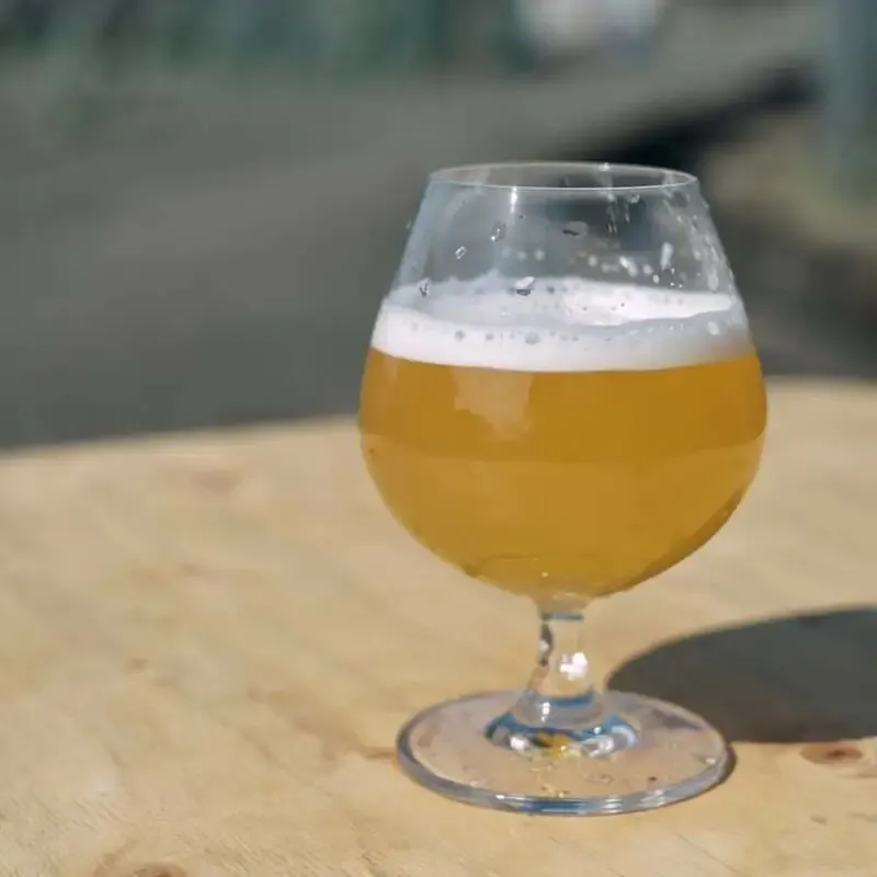 アンドビール、高円寺の直営タップルームで『超完熟南高梅-Weizen-』を案内