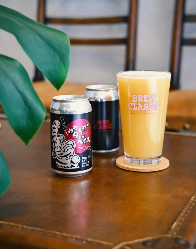 金沢のBREW CLASSICで「ウラタイガービバヘイズ」開栓