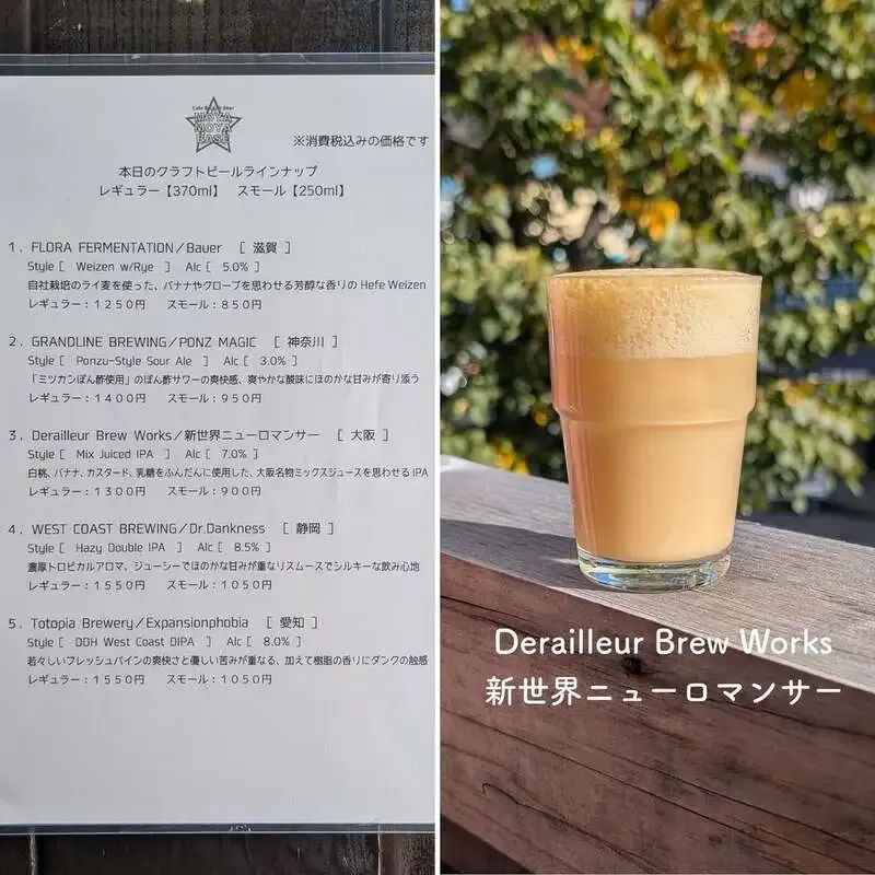 札幌・モヤモヤベースで5銘柄のゲストビールが樽替わり