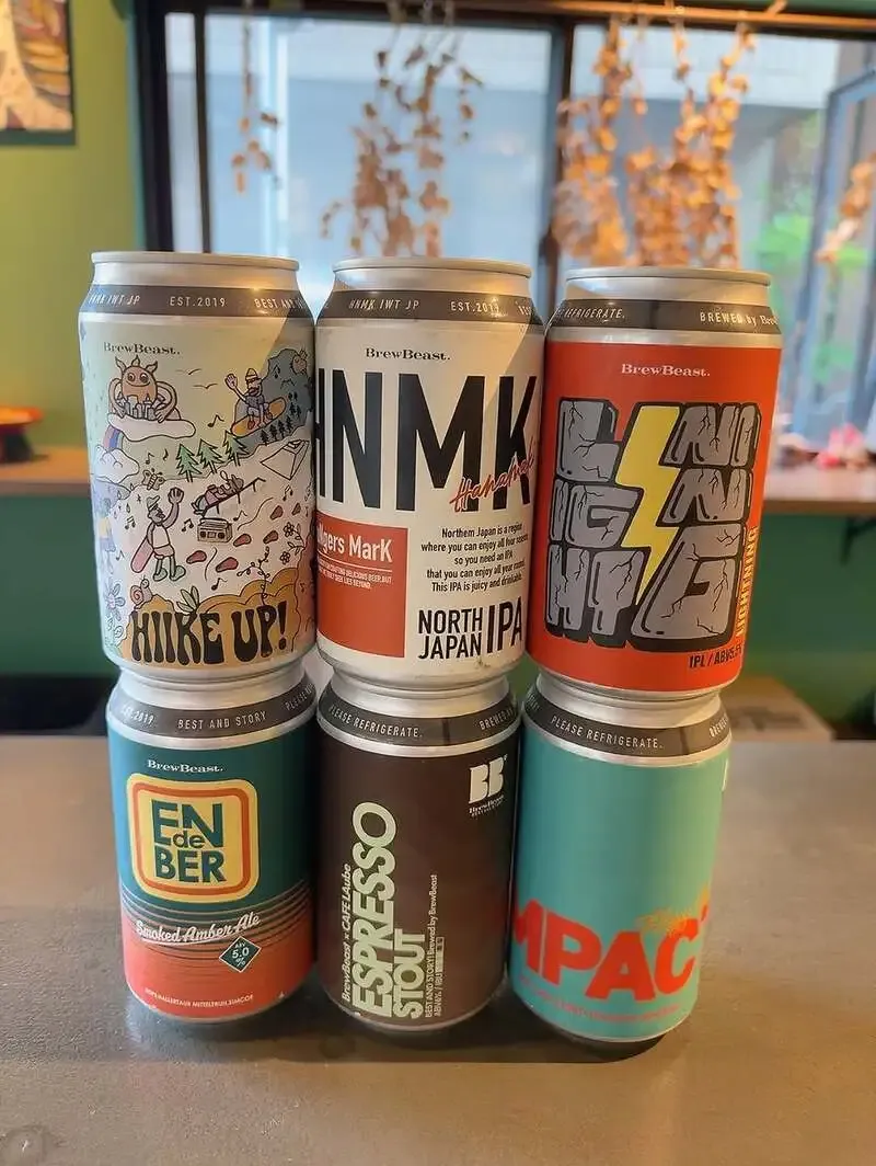 444 BEYONDにBrewBeast Breweryの新樽6種が到着