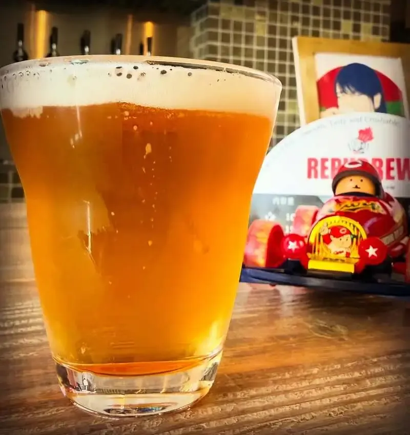 クラフトビールバー mugiでRepubrew「FONIO BEER」開栓