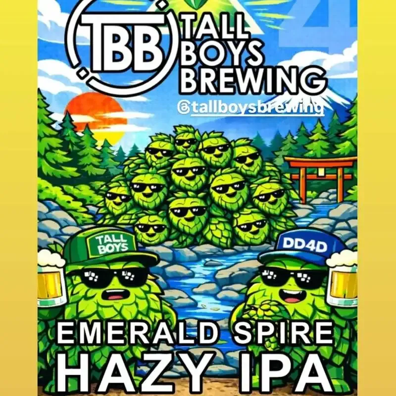 craft beer BLUEでTALL BOYS BREWINGとYGGDRASIL BREWINGの2種を開栓