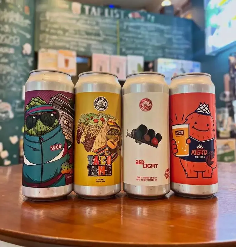 下北沢のcedar mountain shopにWest Coast Brewingの新規4銘柄が入荷