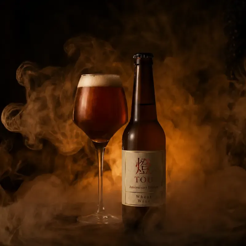 YUDANAKA BREWERY、4周年記念のウィートワイン「燈 -TOU-」を今年も販売