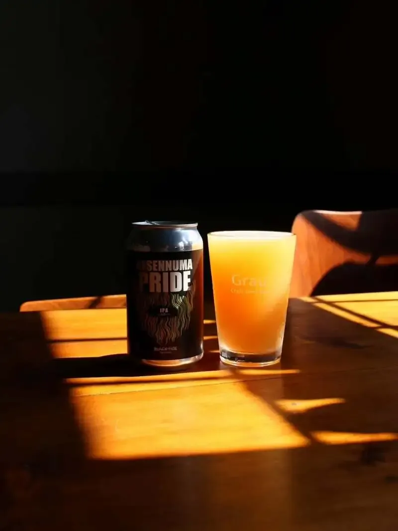 Grau Craft beer bar in Fujimino taps BLACK TIDE's Kesennuma Pride ver. 12.2