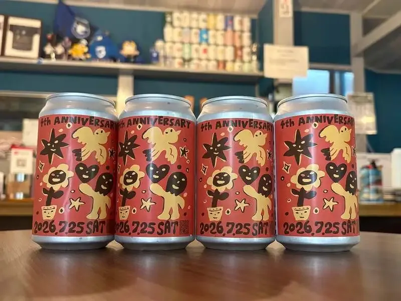 The Beer Shop Hirakata cityにクラフトバンクブルワリーの4周年記念ケルシュ開栓