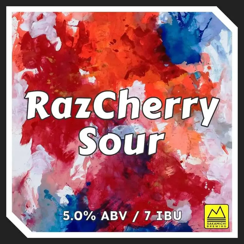 Sakamichi Brewing releases RazCherry Sour, a fruited sour ale with raspberry and cherry
