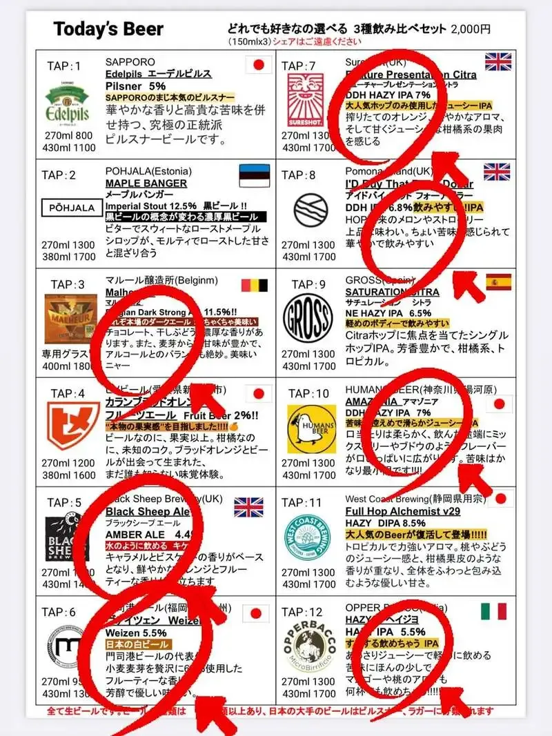 BOUCHON CRAFTCOMPANYに最新樽生12種、マルール12やWCBも登場