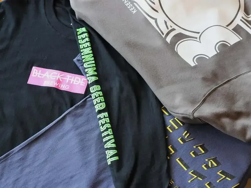 BLACK TIDE BREWING Pre-Sells Main Long-Sleeve T-Shirt for Kesennuma Beer Festival