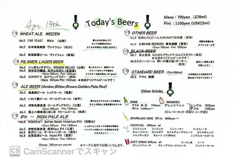 Craft Beer Server Land神楽坂店、伊勢角屋麦酒とNOMCRAFTを開栓