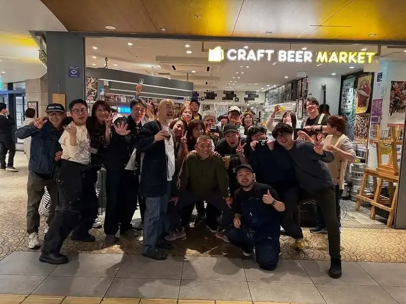 クラフトビアマーケット ホワイティうめだ店で大山GビールTTO、満員御礼