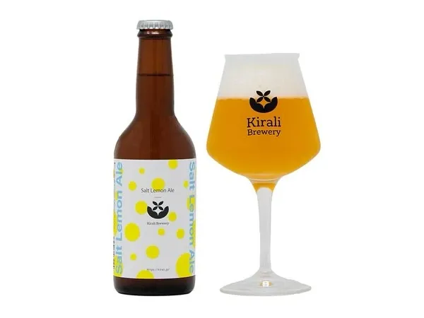 キラリブルワリー、山鹿レモン×天草の塩「塩レモンエール」を発売