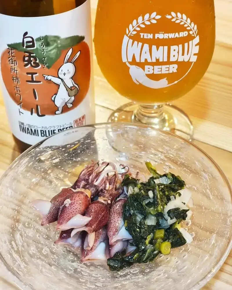 テンフォワード、ホタルイカ×白兎エールの春ペアリングを公開