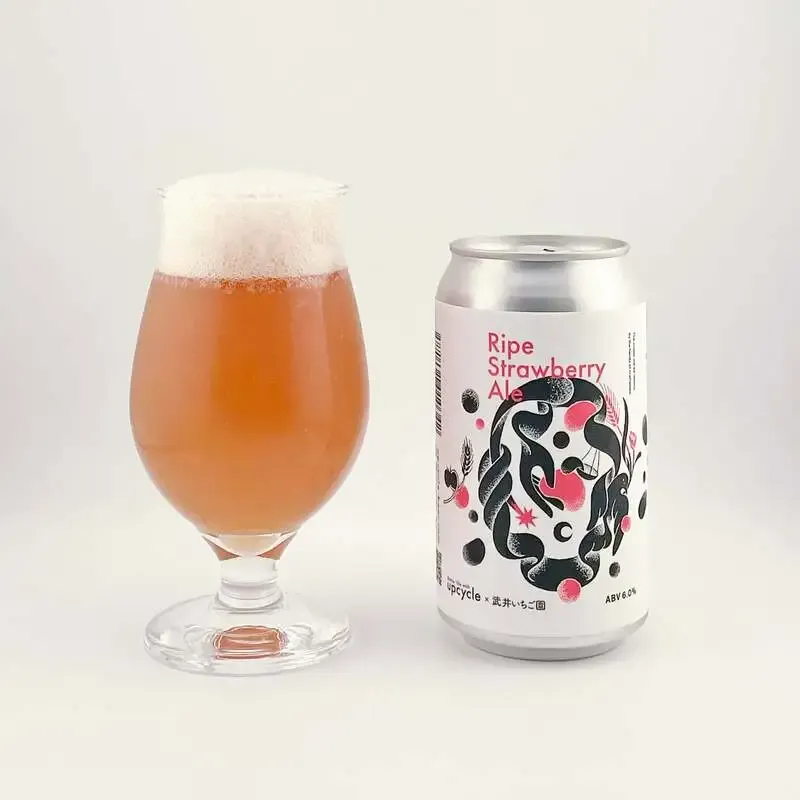 Better life with upcycleが「Ripe Strawberry Ale」を発売