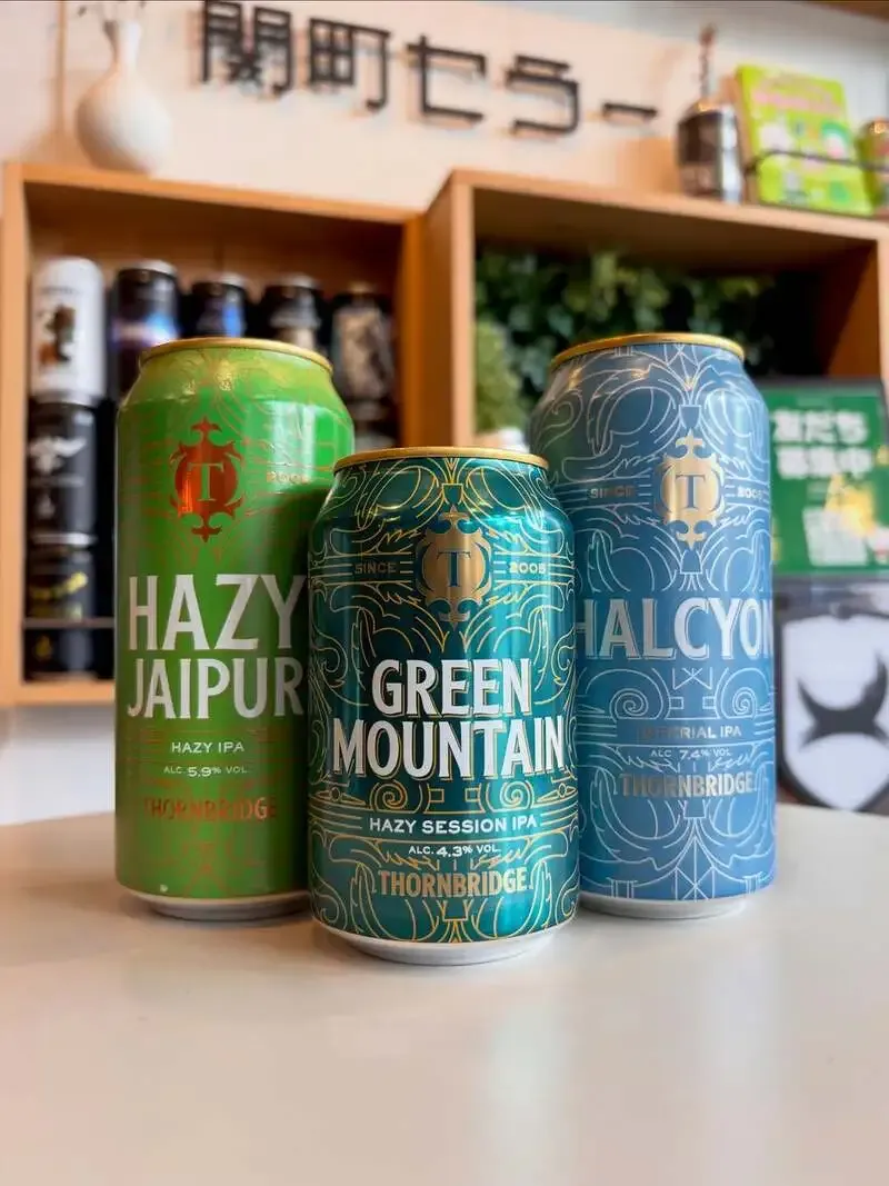 関町セラーにTHORNBRIDGE新入荷、IPA3種が登場